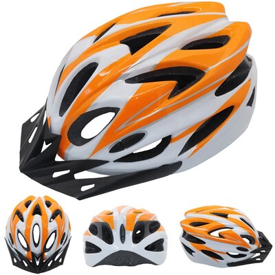Unisex Pieaugušo velosipēdistu ķivere Ceļa kalnu velosipēdistu ķiveres Regulējama Ultralight velosipēda drošības ķivere EPS materiāls Riteņbraukšanas aprīkojums