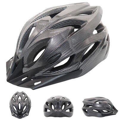 Unisex Pieaugušo velosipēdistu ķivere Ceļa kalnu velosipēdistu ķiveres Regulējama Ultralight velosipēda drošības ķivere EPS materiāls Riteņbraukšanas aprīkojums