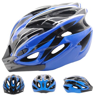 Unisex Pieaugušo velosipēdistu ķivere Ceļa kalnu velosipēdistu ķiveres Regulējama Ultralight velosipēda drošības ķivere EPS materiāls Riteņbraukšanas aprīkojums