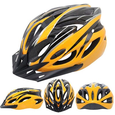 Unisex Pieaugušo velosipēdistu ķivere Ceļa kalnu velosipēdistu ķiveres Regulējama Ultralight velosipēda drošības ķivere EPS materiāls Riteņbraukšanas aprīkojums