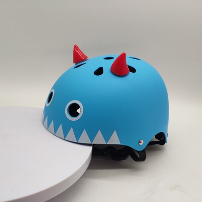 Cască de bicicletă pentru copii drăguț Cască de ciclism ușoară, reglabilă, cu absorbție a șocurilor, sport în aer liber, călărie, protecție pentru copii