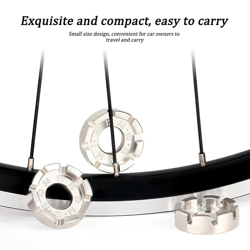 Jalgratta kodara mutrivõti Jalgratta ratta velje reguleerimistööriista pinguti MTB jalgratta korrigeerimise kodara niplite mutrivõti parandustööriistad