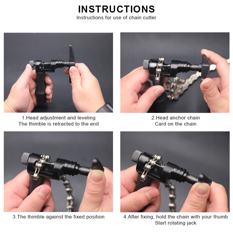 Velosipēdu ķēžu tapas noņēmējs Ceļu riteņbraukšanas saites lauzējs sadalītājs MTB velosipēda remonta rīks kalnu velosipēdu ķēžu nosūcējs griezēja ierīce