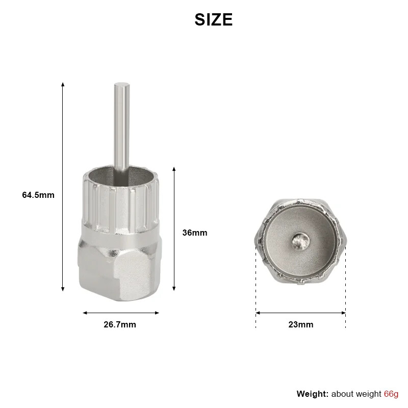 Set de instrumente pentru îndepărtarea volantului de bicicletă cu cheie pentru casete 12 dinți MTB cheie pentru îndepărtarea pinionului casetei Instrumente portabile pentru repararea bicicletei