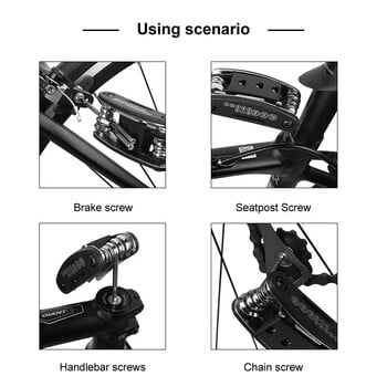 X-TIGER Bike Tools 11 In 1 Bicycle Repairing Set MTB Road Bike Repair Tool Kit Mini Multifunction Tool