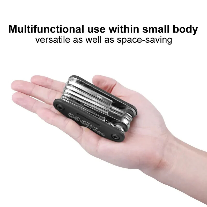 X-TIGER alati za bicikle 11 u 1 set za popravak bicikala MTB komplet alata za popravak cestovnih bicikala Mini višenamjenski alat