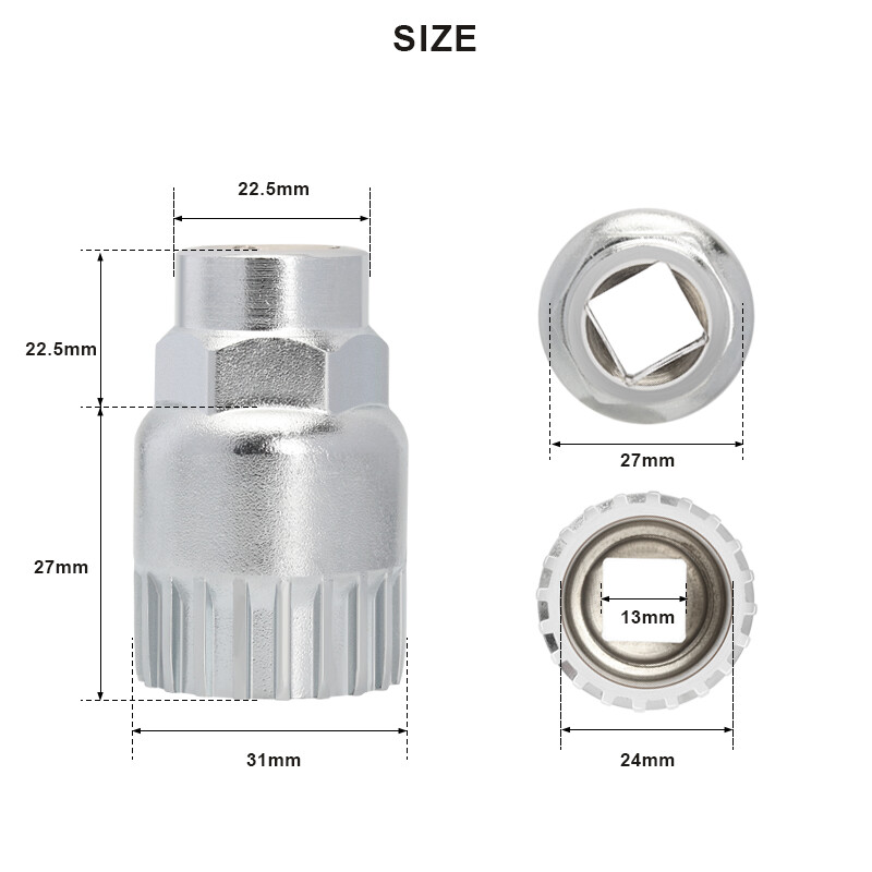 Alat za popravak skidača donjeg nosača bicikla BB izvlakač Ključ s 20 zuba Alat za skidanje izvlakača poluge za brdsku cestovnu biciklu MTB alat za popravak