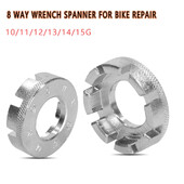Ključ za žbice，Izdržljivi mini 8-smjerni ključ za popravak bicikla -Ključ za podešavanje žbica za bicikl Set alata za poravnavanje obruča bicikla