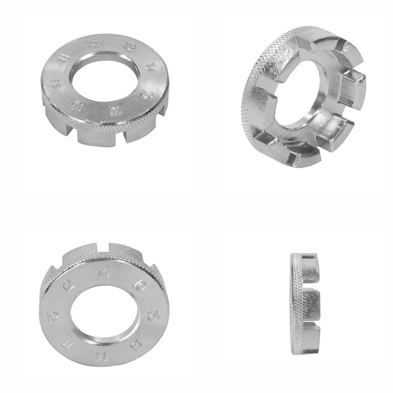 Ključ za žbice，Izdržljivi mini 8-smjerni ključ za popravak bicikla -Ključ za podešavanje žbica za bicikl Set alata za poravnavanje obruča bicikla