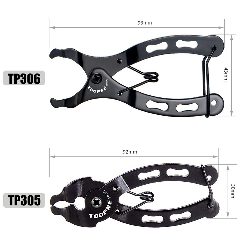 TOOPRE MTB šosejas velosipēdu ķēdes ātrās saites knaibles noņemšanas līdzeklis velosipēda apkopes remontam ar ķēdes āķi
