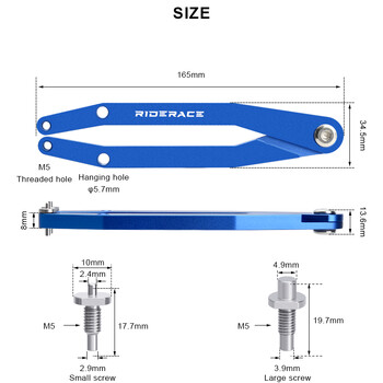 RIDERACE Κλειδί αφαίρεσης βραχίονα μανιβέλας ποδηλάτου για SRAM DUB FSA Τοποθέτηση καπακιού μπουλονιού Αποσυναρμολόγηση κλειδί Εργαλείο επισκευής στροφαλοφόρου ποδηλάτου