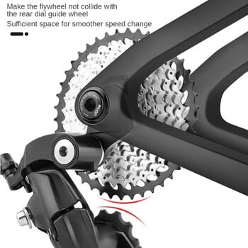 Κρεμάστρα Derailleur ποδηλάτου M12-1.0 M12-1.5 For SRAM UDH Πλαίσιο ποδηλάτου Πίσω Προσαρμογέας γάντζου Derailleur Αξεσουάρ ποδηλασίας ουράς ποδηλάτου