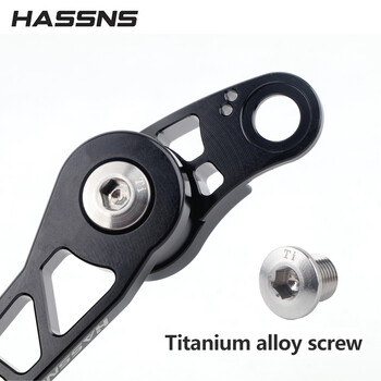 HASSNS Bicycle Derailleur Chain Guide Dirt Jump Bike Chain Tensioner Πίσω ντεραγιέ Ποδηλατικό κιβώτιο ταχυτήτων Αλλαγή μονής ταχύτητας