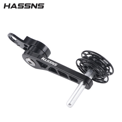 HASSNS Bicycle Derailleur Chain Guide Dirt Jump Bike Chain Tensioner Πίσω ντεραγιέ Ποδηλατικό κιβώτιο ταχυτήτων Αλλαγή μονής ταχύτητας