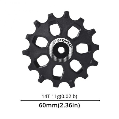 Šosejas velosipēda keramikas skriemelis aizmugurējais pārslēdzējs 12T 14T 16T virzošais MTB keramiskais gultnis stūres ritenis Shimano Sram GX xx1 velosipēda daļai