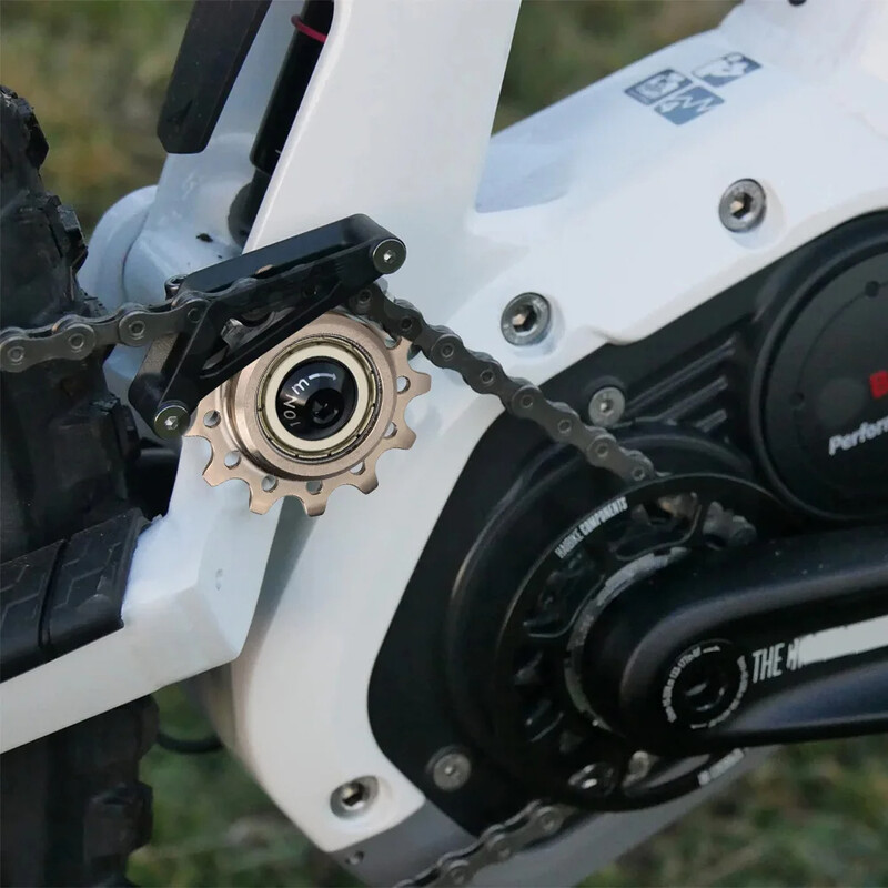 ZTTO felfüggesztés MTB E-Bike magas forgástengelyű feszítőgörgő 13T tartós acél zsugorkerék vezető SANN Haibike-hoz hibrid kerékpárhoz