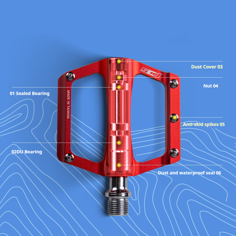 ENLEE pedaaliga alumiiniumsulamist pedaal mägijalgratta laagriga pedaaliga kokkupandav jalgratas üldine jalgrattasõit