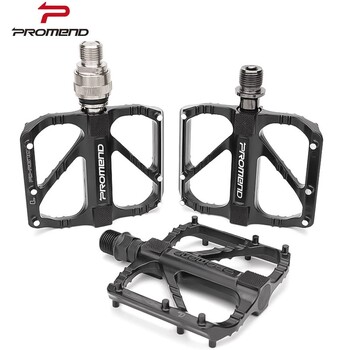 PROMEND Ultralight 3 Bearings Πεντάλ ποδηλάτου Road Bike Mountain Bike Αντιολισθητικά Πεντάλ με Ρουλεμάν Γρήγορης Αποδέσμευσης Εξαρτήματα ποδηλάτου από κράμα αλουμινίου