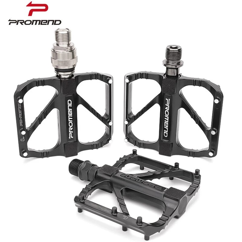 PROMEND Ultralight 3 Bearings Πεντάλ ποδηλάτου Road Bike Mountain Bike Αντιολισθητικά Πεντάλ με Ρουλεμάν Γρήγορης Αποδέσμευσης Εξαρτήματα ποδηλάτου από κράμα αλουμινίου