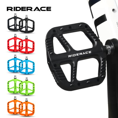 Pedale ultrauşoare de bicicletă Rulmenţi de etanşare din nailon Road BMX MTB Pedale de bicicletă de munte Platformă plată Anti-alunecare Piese de ciclism Accesorii