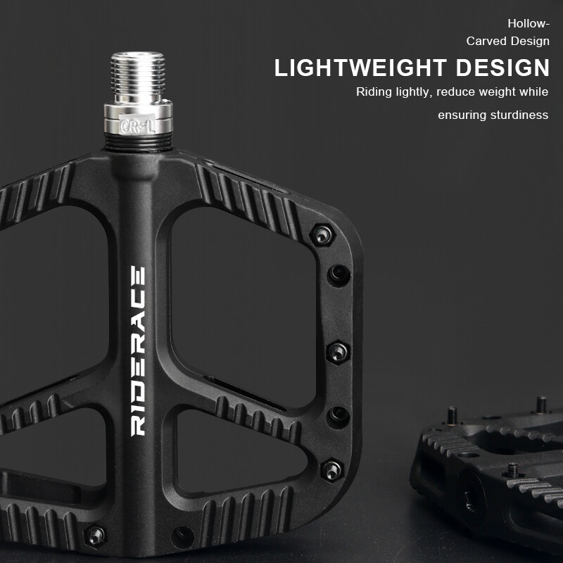 Υπερελαφριά πεντάλ ποδηλάτου Nylon Seal Bearings Road BMX MTB Pedal Bike Mountain Flat Platform Αντιολισθητικά ανταλλακτικά ποδηλασίας