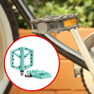 Accesorii pedale pentru biciclete, netede, ușoare, ușor de instalat