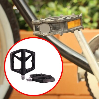 Accesorii pedale pentru biciclete, netede, ușoare, ușor de instalat
