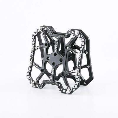 Πεντάλ ποδηλάτου AUBTEC 1 ζεύγους Προσαρμογείς πλατφόρμας χωρίς κλιπ ποδηλάτου από κράμα αλουμινίου για αξεσουάρ ορεινού ποδηλάτου δρόμου δρόμου SPD KEO Pedals