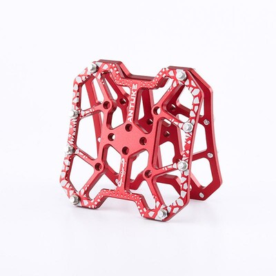 Πεντάλ ποδηλάτου AUBTEC 1 ζεύγους Προσαρμογείς πλατφόρμας χωρίς κλιπ ποδηλάτου από κράμα αλουμινίου για αξεσουάρ ορεινού ποδηλάτου δρόμου δρόμου SPD KEO Pedals