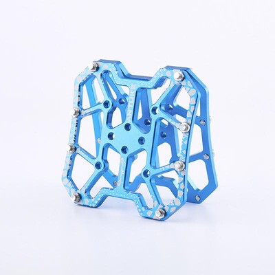 Πεντάλ ποδηλάτου AUBTEC 1 ζεύγους Προσαρμογείς πλατφόρμας χωρίς κλιπ ποδηλάτου από κράμα αλουμινίου για αξεσουάρ ορεινού ποδηλάτου δρόμου δρόμου SPD KEO Pedals