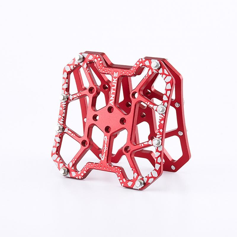 Πεντάλ ποδηλάτου AUBTEC 1 ζεύγους Προσαρμογείς πλατφόρμας χωρίς κλιπ ποδηλάτου από κράμα αλουμινίου για αξεσουάρ ορεινού ποδηλάτου δρόμου δρόμου SPD KEO Pedals