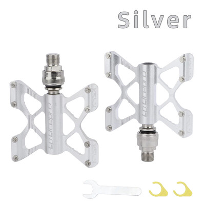 Litepro K5 πεντάλ γρήγορης απελευθέρωσης Διευρυμένο αντιολισθητικό εξαιρετικά ελαφρύ κράμα αλουμινίου DU σφραγισμένο ρουλεμάν Πτυσσόμενα πεντάλ ποδηλάτου MTB Εξάρτημα ποδηλάτου