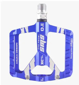 1 Ζεύγος πεντάλ ποδηλάτου δρόμου από κράμα αλουμινίου Aviation Ultralight MTB BMX DU Ανταλλακτικά ποδηλάτου πεντάλ ποδηλάτου