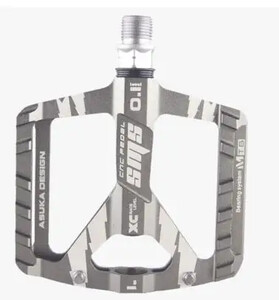 1 Ζεύγος πεντάλ ποδηλάτου δρόμου από κράμα αλουμινίου Aviation Ultralight MTB BMX DU Ανταλλακτικά ποδηλάτου πεντάλ ποδηλάτου