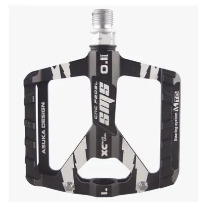 1 Ζεύγος πεντάλ ποδηλάτου δρόμου από κράμα αλουμινίου Aviation Ultralight MTB BMX DU Ανταλλακτικά ποδηλάτου πεντάλ ποδηλάτου
