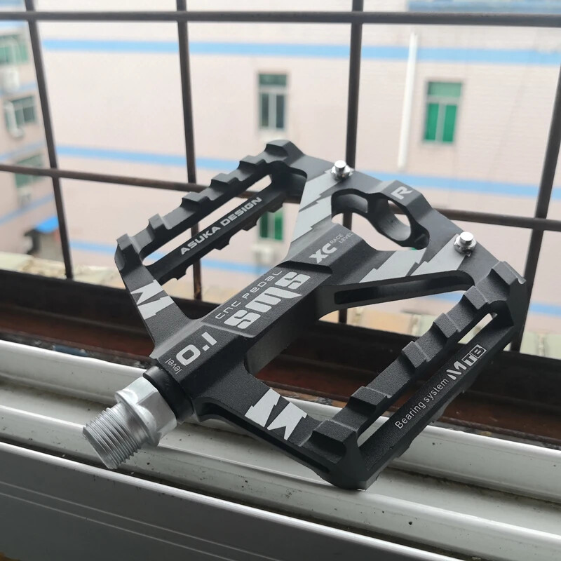 1 Ζεύγος πεντάλ ποδηλάτου δρόμου από κράμα αλουμινίου Aviation Ultralight MTB BMX DU Ανταλλακτικά ποδηλάτου πεντάλ ποδηλάτου