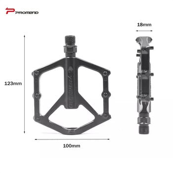 PROMEND Multiple Styles M29 R27 R67 Πεντάλ ποδηλάτου υψηλής ταχύτητας UltralightΑντιολισθητικό BMX Racing MTB DU Sealed 3 Bearing Parts Bike