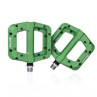 1 pereche de pedale pentru bicicletă MTB Pedale antiderapante pentru bicicletă de munte Platformă din fibră de nailon Pedale plate pentru bicicletă 9/16 inch Accesorii pentru biciclete