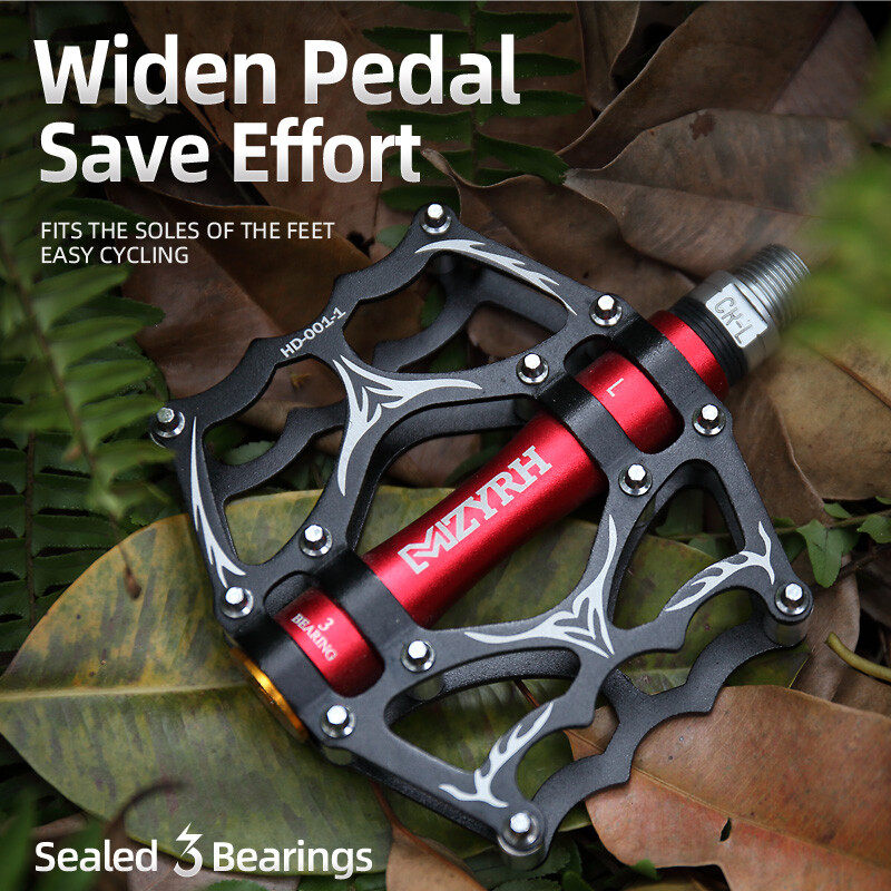 3 ρουλεμάν Πεντάλ ποδηλάτου Υπερελαφρύ αλουμίνιο Road Bmx Mtb Πεντάλ ποδηλάτου Αντιολισθητικά αδιάβροχα αξεσουάρ ποδηλάτου