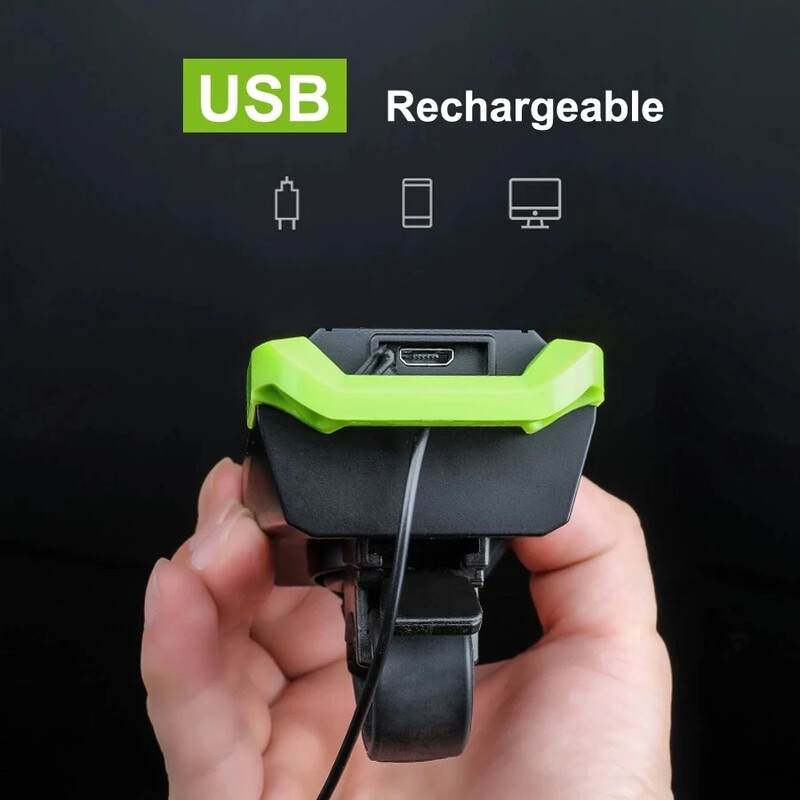 20000 liumenų indukcinis dviračio priekinis žibintas su garsiniu 4000 mAh USB įkraunamu išmaniuoju dviračio žibintu LED dviračio lempa