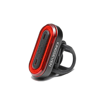 KINGSEVEN velosipēda luktura viedais bremžu sensors aizmugurējais aizmugurējais lukturis USB uzlādējams LED velosipēda priekšējais lukturis riteņbraukšanas lukturis MTB aizmugurējais lukturis