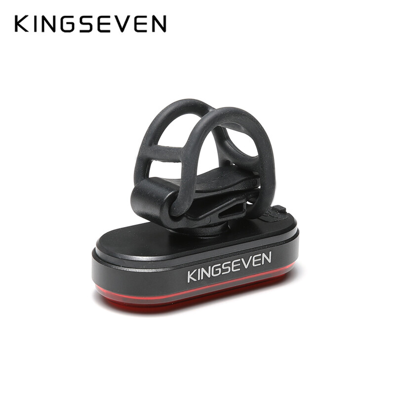 KINGSEVEN velosipēda luktura viedais bremžu sensors aizmugurējais aizmugurējais lukturis USB uzlādējams LED velosipēda priekšējais lukturis riteņbraukšanas lukturis MTB aizmugurējais lukturis