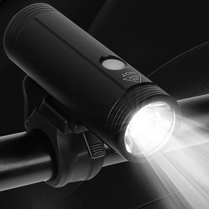 ESLNF svjetlo za bicikl Otporno na kišu 400\800Lumen Prednje svjetlo za bicikl USB punjenje 4000mAh IPX6 Vodootporno LED prednje svjetlo Biciklistička svjetiljka