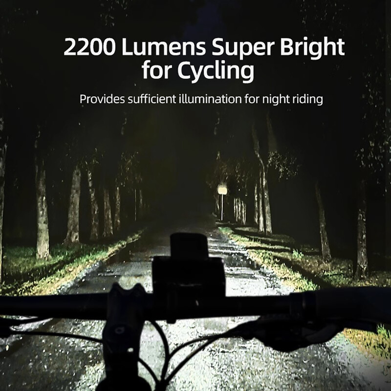 ThinkRider kerékpár lámpa első 1700 lumen kerékpáros lámpa 4000 mAh vízálló zseblámpa USB töltő MTB országúti kerékpáros lámpa