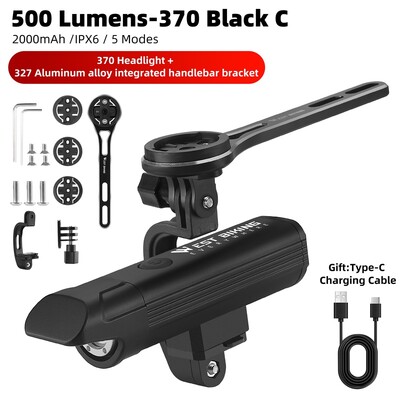 WEST BIKING Prednja svjetla za bicikle protiv odsjaja IPX6 Vodootporna punjiva prednja svjetla za bicikl MTB LED svjetlo za bicikl Dodaci za bicikl