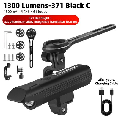 WEST BIKING Prednja svjetla za bicikle protiv odsjaja IPX6 Vodootporna punjiva prednja svjetla za bicikl MTB LED svjetlo za bicikl Dodaci za bicikl