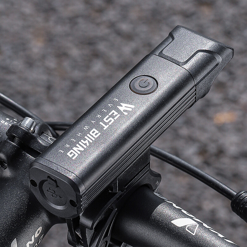 WEST BIKING Prednja svjetla za bicikle protiv odsjaja IPX6 Vodootporna punjiva prednja svjetla za bicikl MTB LED svjetlo za bicikl Dodaci za bicikl