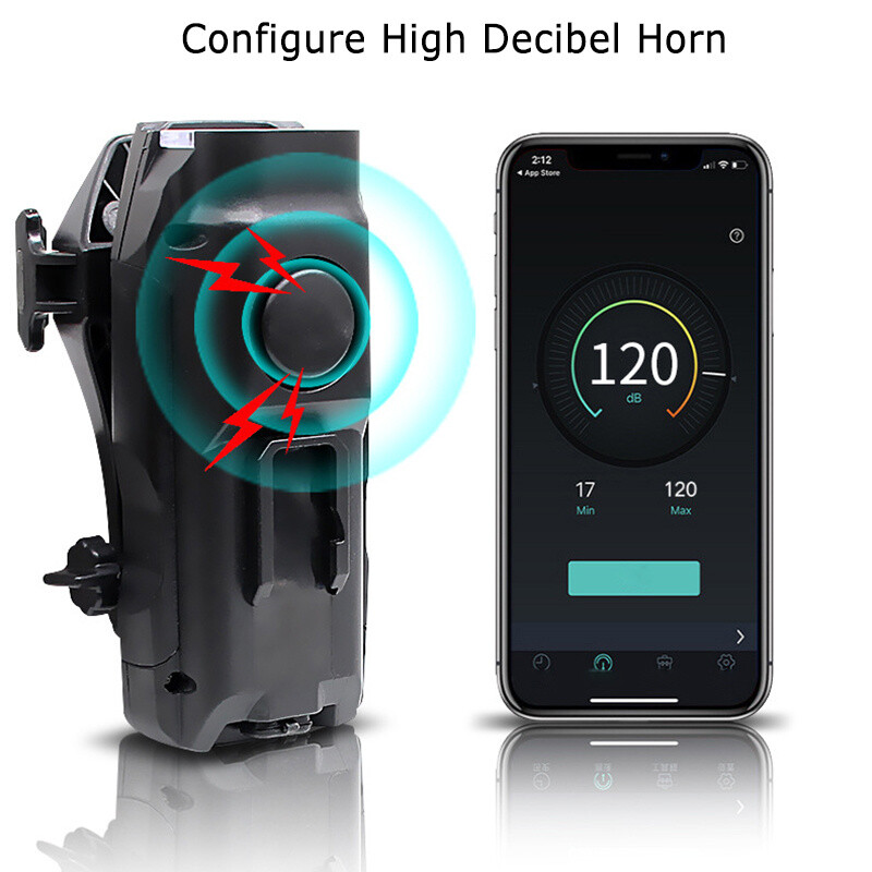 4 AZ 1-BEN Kerékpár lámpa elülső USB újratölthető kürt telefontartó Vízálló kerékpár lámpa 4000 mAh zseblámpa kerékpáros lámpához