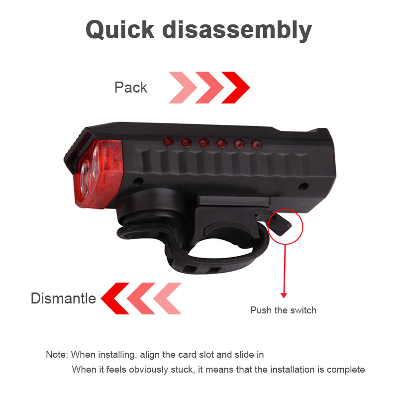 Bicycle Horn 4000mAh Horn Solar Powered Light Bicycle USB Rechargeable Bicycle Headlight Συνδυασμοί εμπρός φωτός & καμπάνα