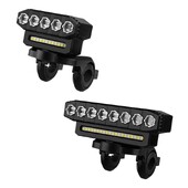 LED Kerékpáros Fényszóró LED Fénysor Kerékpár első lámpa Power Bank Töltő Kerékpár tartozékok